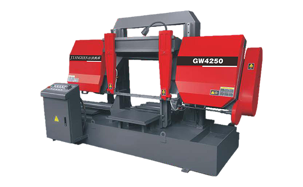 珠山GW4250双柱龙门卧式带锯床