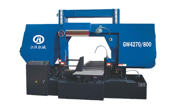 珠山GW4270/800双柱龙门卧式带锯床